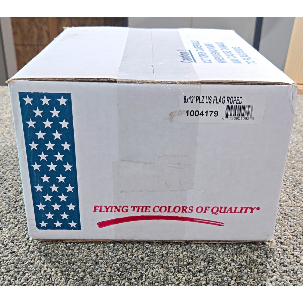 United States U.S. National Flag Roped 8 x 12 ft Multicolor MPN 1004179